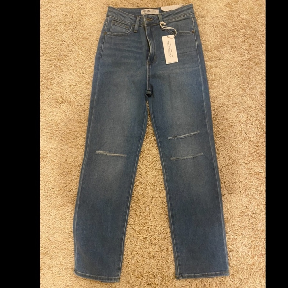 Just Black straight leg jeans